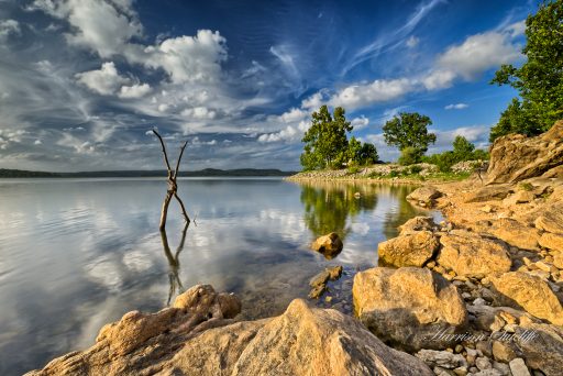 X marks the spot - Beaver Lake, AR